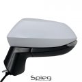 Spieg Driver Side Mirror Replacement For Toyota Corolla 2020-2023 Power Heated Turn Signal Blind Spot Monitoring White Ptm
