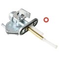 Motorcycle Fuel Tank Switch Valve Petcock Replacement For Ninja 250r Ex250f 1989 2007 500 Ex500d Ex500a 1987 2009 Silver 