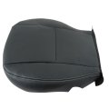 Driver Passenger Bottom Top Perforated Leather Seat Cover Black For Subaru Forester 2014 2015 2016