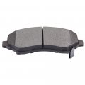 Ocpty Ceramic Brake Pads Front Rear Set 8pcs Fit For 08-12 Chrysler Town Country Dodge Grand Caravan 09-13 Journey 12 Ram C V
