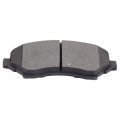 Ocpty Ceramic Brake Pads Front Rear Set 8pcs Fit For 08-12 Chrysler Town Country Dodge Grand Caravan 09-13 Journey 12 Ram C V