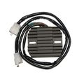 Esr448 Regulator Rectifier For Kawasaki Zx-6r Plug In Replacement Unit With Modern High Grade Components Optimum System Voltage 