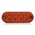 Maxxima M63350y Amber Oval Ultra-thin Profile Led Park Rear Turn Light 