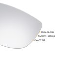 Right Passenger Side Mirror Glass With Backing Plate For Mazda Cx-5 2017-2021 And Cx-9 2016-2021 Heated Power Rearview 7 48 In