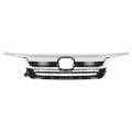 Kuafu Front Grille Compatible With 2019-2021 Honda Pilot Replacement For Ho1210158 71150tg7a50 Bumper Upper Grill Chrome Trim