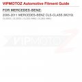 Vipmotoz Front Amber Yellow Full Led Side Marker Lamps Compatible With 2006-2011 Mercedes Benz Cls500 Cls550 Cls55 Cls63 Amg