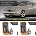 Vipmotoz Front Amber Yellow Full Led Side Marker Lamps Compatible With 2006-2011 Mercedes Benz Cls500 Cls550 Cls55 Cls63 Amg