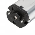 Uxcell Micro Speed Reduction Motor Dc 12v 200rpm With Full Metal Gearbox 0 18a Electric Gear Box 2 Terminals For Diy Rc