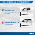 Auto Ventshade Avs Outside Mount Ventvisor Rain Guards Fits 1997 2003 Ford F-150 F-250 Supercab- Smoke 4 Pcs 94808