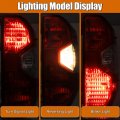 Left Side Tail Light Assembly For Toyota Tundra 2014 2015 2016 2017 2018 2019 2020 2021 Rear Brake Lamp Red Silver Tone 16 34
