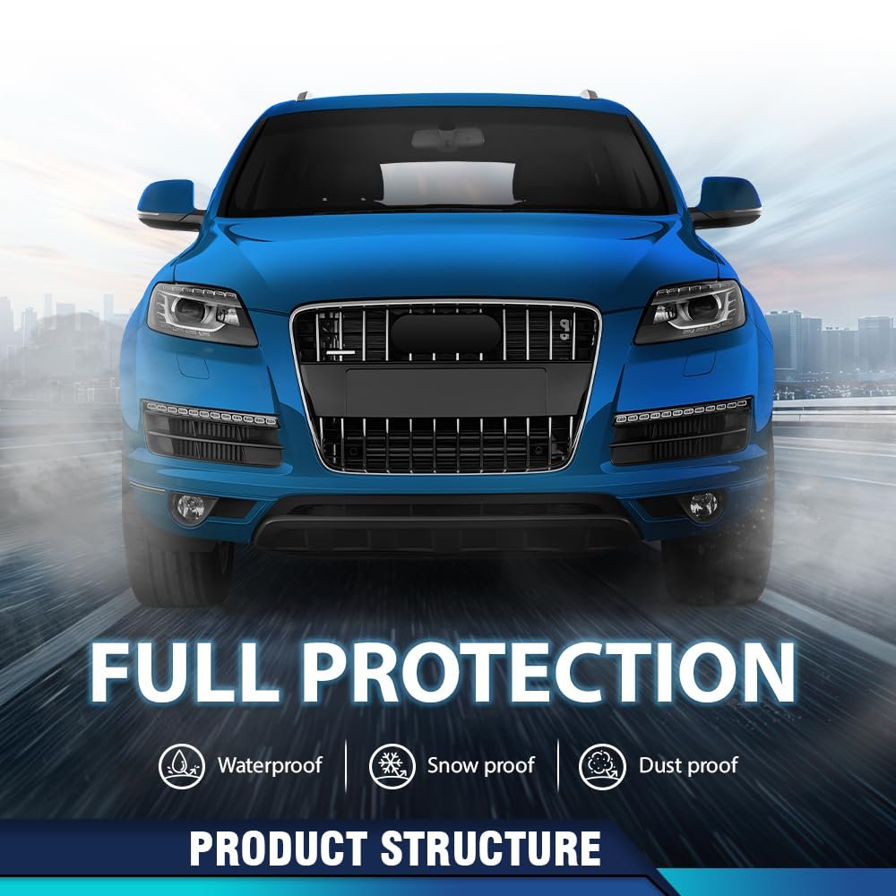 Front Bumper Lower Center Grille Cover Black For Audi Q7 S-line 2010-2015 4l0807683c 4l0807683e01c 4l0807683
