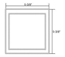 C R Laurence Apg2 Crl Double Acrylic Plate Perimeter Gasket