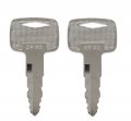 Jeenda 2 Ignition Key A5160 91a07-01910 Fit For Mitsubishi Cat Forklift