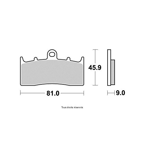 Sintered Metal Brake Pads For Rear Position Vd439jl Vd-348jl