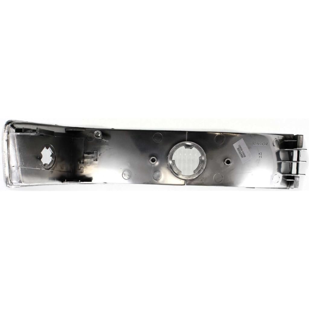 Turn Signal Light Unit For 1993 Jeep Grand Wagoneer Front Driver Side Clear Lens Chrome Housing Replacement Ch2520120 56005099