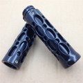 Xkh- Motorcycle Motor Hole Hollow Shape 7 8 Hand Grips Compatible With Nomad Drifter Vulcan 1600 2000 Bk B00y5n7b0k