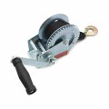 Httmt- 1500lb Hand Trailer Winch W Hook Heavy Duty Towing 4 Pilling Construction P N Et-tool031-sr