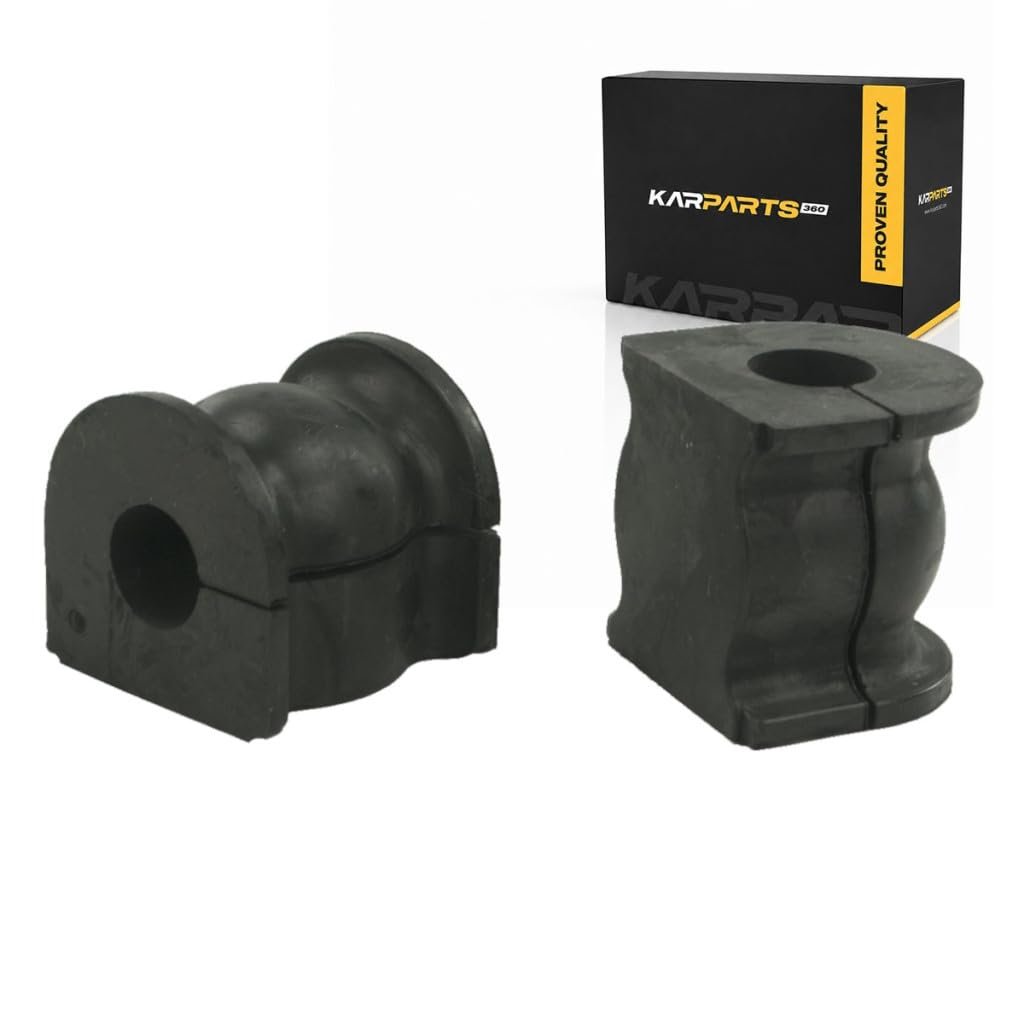 Stabilizer Bar Bushing Set For 1996 1997 1998 Acura Tl Rubber Black 2 0 55 Inside Diameter 1 In Outside Front Position
