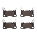 Front Brake Pads For Porsche Cayenne 2022 2023 Electronic Pad Wear Sensor 4000 Hybridynamic Series 3 15in Height 0 63in 