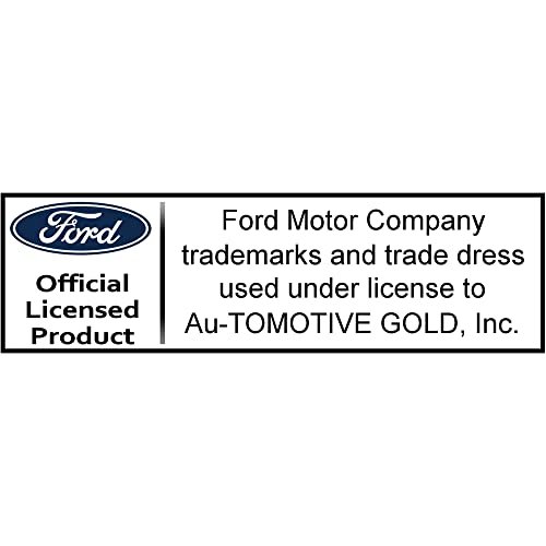 Au-tomotive Gold Superduty Black Stainless Steel License Plate Frame