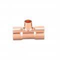Uxcell 3 4-inch X 8-inch Copper Reducing Tee Pressure Pipe Fitting Conector For Plumbing Supply And Refrigeration 3pcs