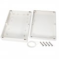 Uxcell 263x182x60mm 10 35x7 17x2 36inch Wateproof Electronic Abs Plastic Diy Junction Project Box Enclosure Case Outdoor Indoor