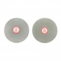 Uxcell 8-inch 240-grit 3000-grit Diamond Coated Flat Lap Wheel Grinding Sanding Polishing Disc 2pcs