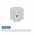 Uxcell T Nuts 30pcs Nickel Plated Carbon Steel Slot Bolts 4545 Series M4 Hammer Head Fastener Sliding For Aluminum Extrusion