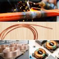 Copper Tube 1 8 Id A 5 32 Od 3 Ft 3-4mm Refrigeration Tubing Soft Coil Seamless Round Pipe For Air Conditioners Diy Projects