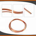 Copper Tube 1 8 Id A 5 32 Od 3 Ft 3-4mm Refrigeration Tubing Soft Coil Seamless Round Pipe For Air Conditioners Diy Projects