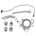 Culmkari 926-187 Turbo Coolant Line Kit Fits For 2015-2021 Ford Expedition F150 Transit Lincoln Navigator Driver Side 