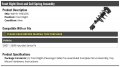 Front Right Passenger Side Strut And Coil Spring Assembly Compatible With 2007-2009 Hyundai Santa Fe