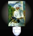 Gotham Decor Woman At The Window By Cassatt Decorative Night Light 