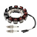Gx630 Charge Coil For Honda Gx660 Gx690 Gxv630 Gxv660 Gxv690 Part 31630-z6l-003 17amp With Spark Plugs 