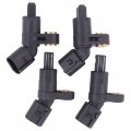 Newyall Pack Of 4 Front Rear Left And Right Abs Wheel Speed Sensor