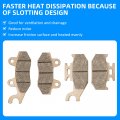 Brake Pads Front Rear Sintered For Can-am Maverick 2013-2018 Commander Max 800 1000 2014-2020 Oem 715500335 715500336 705601147