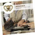 Gadpiparty 4pcs Luggage Double Heart Lock Metal Turn Pursess Bag Lock Purse Clasps Wallet Clutches Closures Locks Alloy