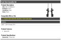 Front Strut Assembly Set Of 2 Compatible With 2007-2014 Honda Cr-v