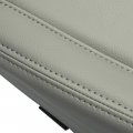 Ecotric Synthetic Leather Car Seat Covers Full Set Cushion Protector Waterproof 7 S Compatible With 2014-2019 Toyota Highlander