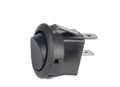 Jtt Products 2700j 10 Amp 12 Volt Non-illuminated On Off Round Rocker Switch Black 