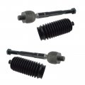 Front Driver And Passenger Side Steering Kit For 2007013 Acura Mdx Psa58591 Rack Pinion With 2 Inner Tie Rods 2 Bellows 