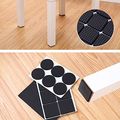 Flyshop 3-1 3 Square Furniture Pads Adhesive Non-slip Floor Protectors Set 2 Pack