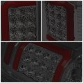 Auto Dynasty C-tube 3d Stripe 12-led Tail Lights Brake Lamp Compatible With Chevy Silverado 1500 2500hd 3500hd 2007-2013 Driver