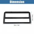 X Autohaux Carbon Fiber Pattern Side Console Headlight Switch Panel Cover Trim Accessories For Toyota Tundra 2022
