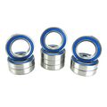 20x32x7mm Precision Ball Bearings Abec 3 Blue Rubber Seals 10 