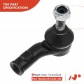 A-premium 6pcs Suspension Kit Front Sway Bar Link Lower Ball Joint Outer Tie Rod End Compatible With Volkswagen Jetta Golf