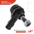 A-premium 6pcs Suspension Kit Front Sway Bar Link Lower Ball Joint Outer Tie Rod End Compatible With Volkswagen Jetta Golf