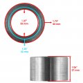 Caltric Primary Drive Clutch Kit Compatible With Polaris Rzr Xp 4 900 Efi 2013 Weight 26-55