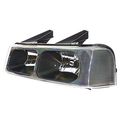 Headlights Headlamps Pair Set Of 2 Lh Rh For 03-13 Savanna Chevy Express Van 