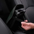Spanice Bling Car Armrest Cover Auto Center Console Protective Luster Crystal Rhinestone Arm Rest Cushion Pad Interior